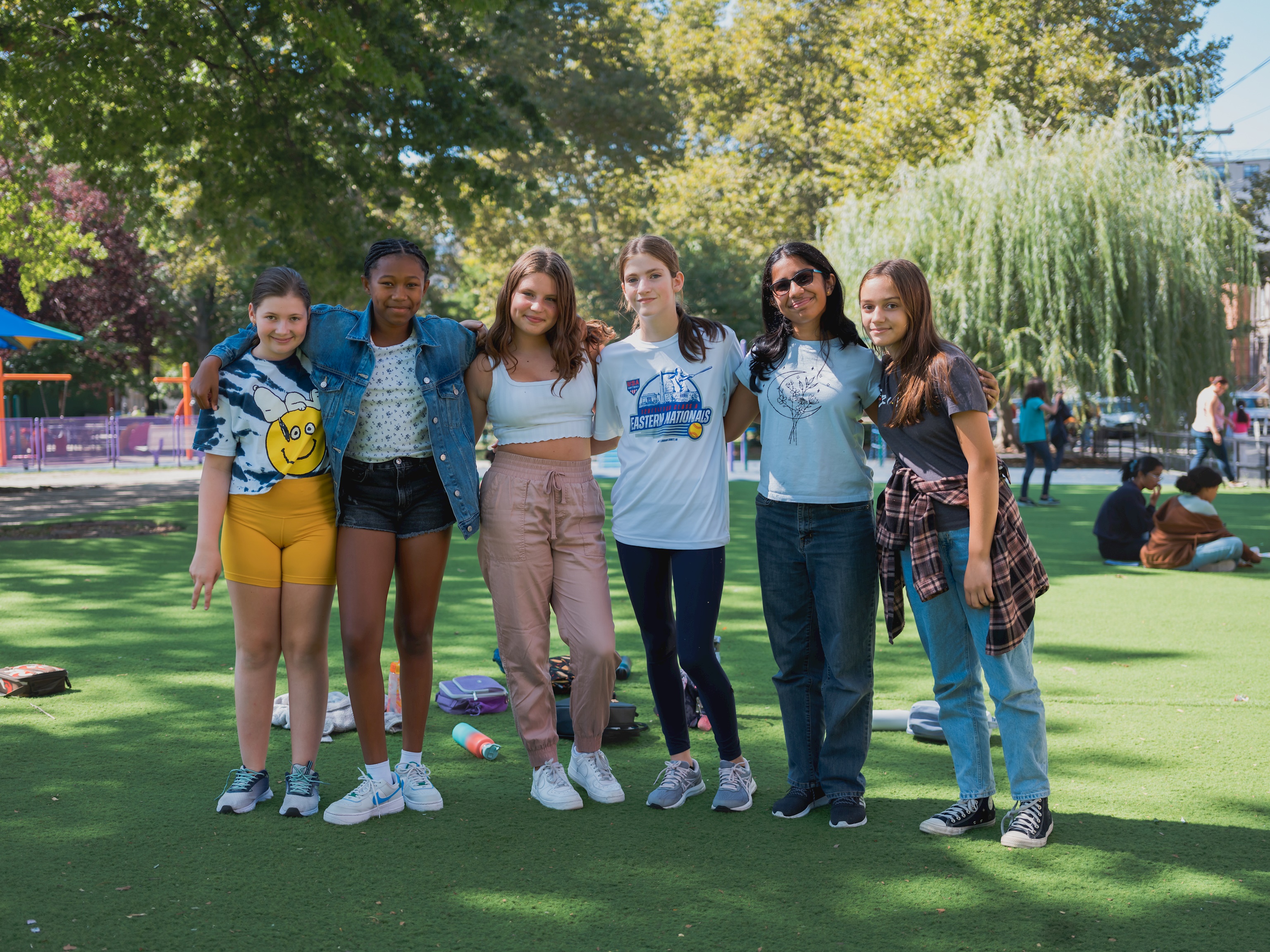 Hudson School students in a classroom discussion